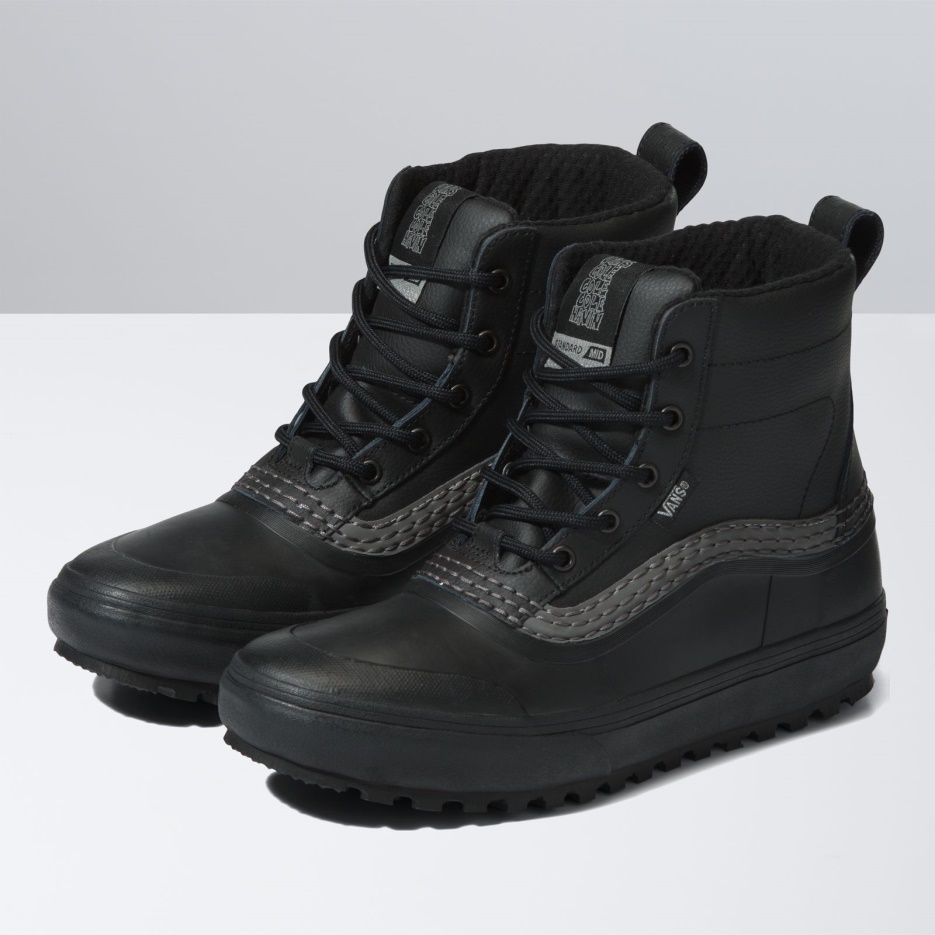 Vans Cole Navin Standard Mid Snow Mte Noir-réfléchissant