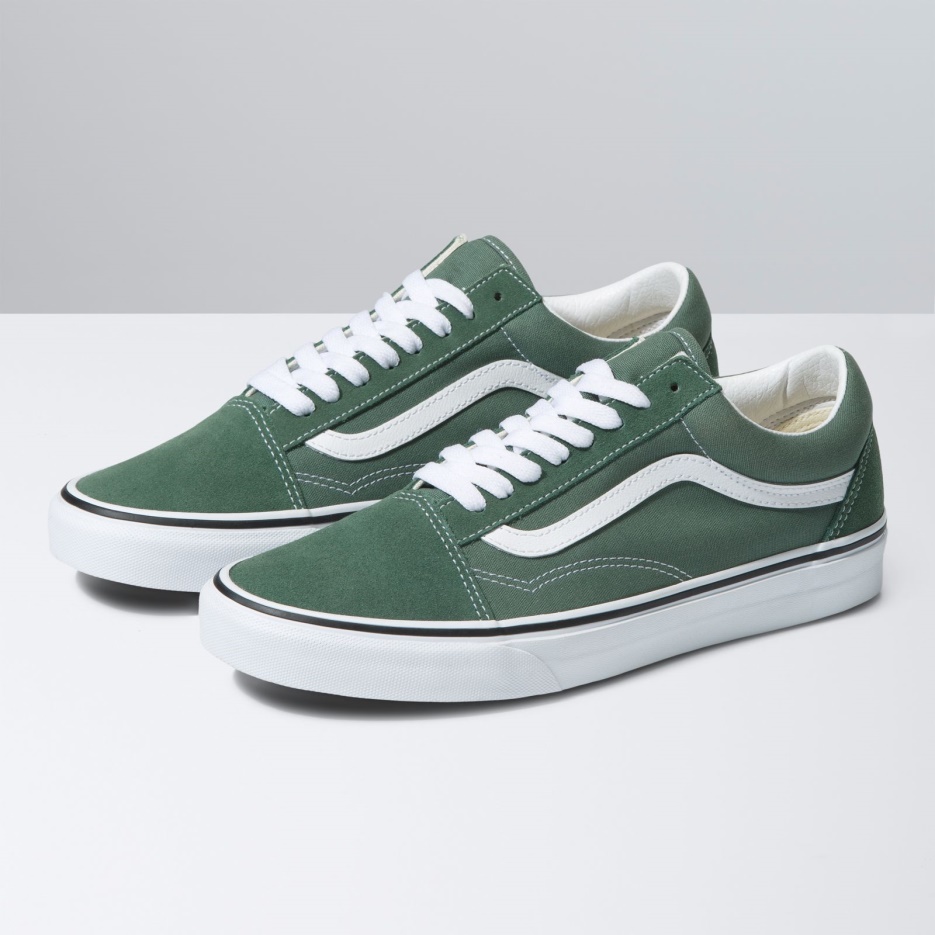 Vans Théorie Des Couleurs Old Skool Vert Canard