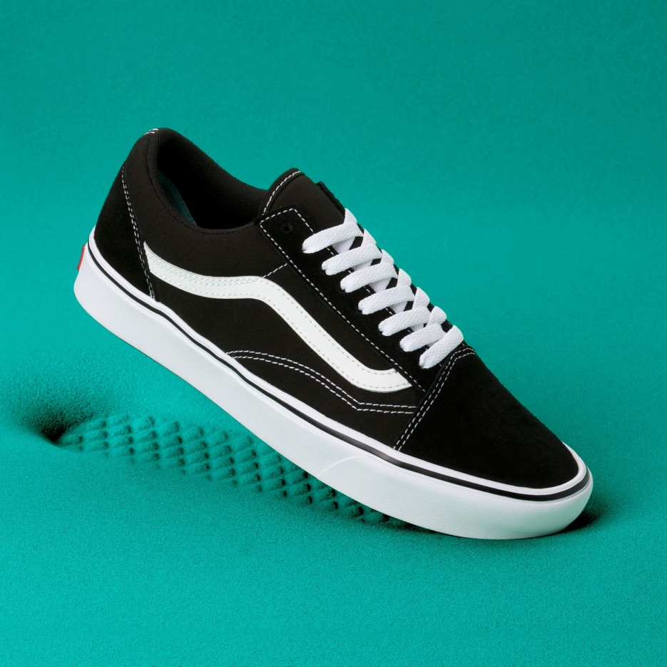 Vans Comfycush Old Skool Noir-vrai Blanc Hommes