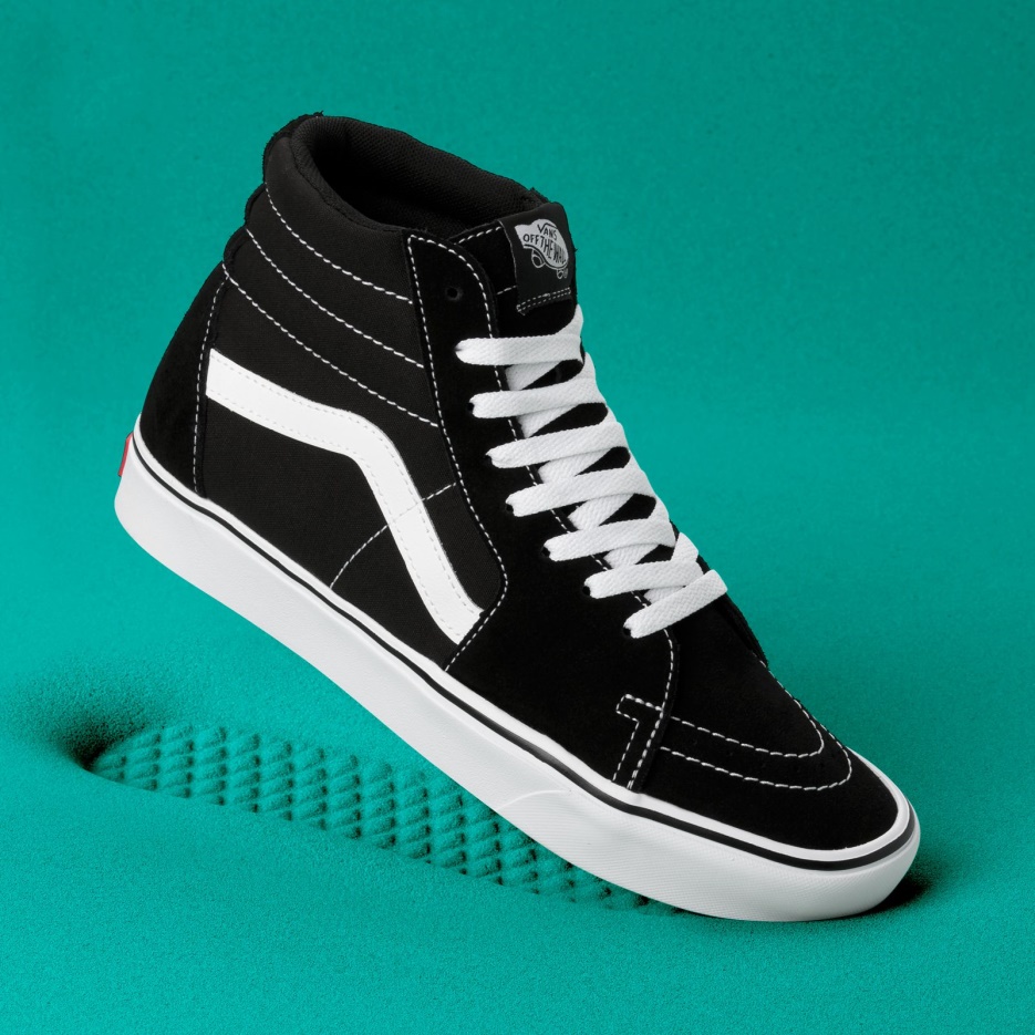 Vans Comfycush Sk8-hi Noir-true White