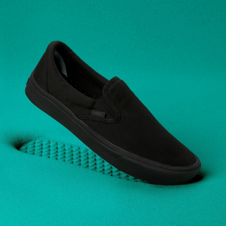 Vans Comfycush Slip-on Noir-noir Homme