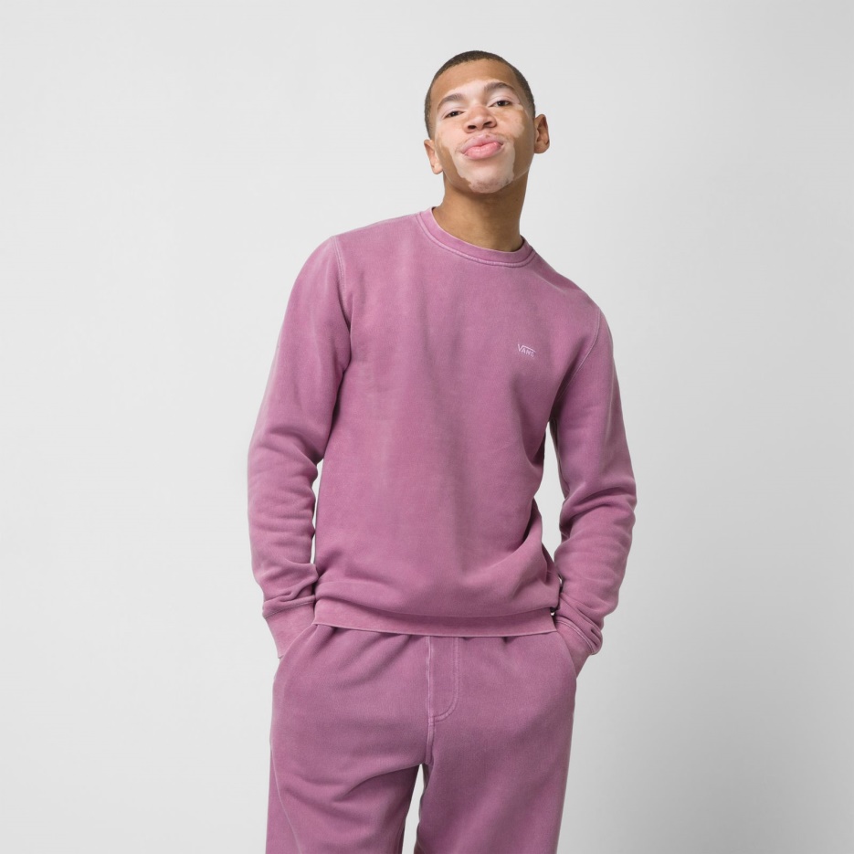 Vans Comfycush Wash Pull Crew Baie De Sureau