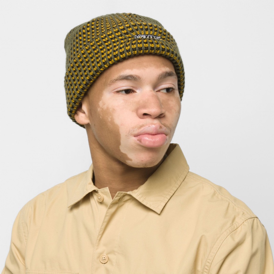 Vans Crafton Cuff Beanie Jaune D'or