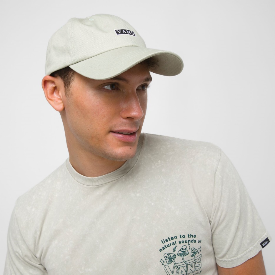 Vans Curved Bill Jockey Hat Desert Sauge