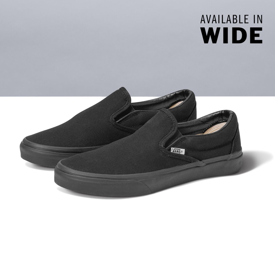 Vans Customs Noir Slip-on Large