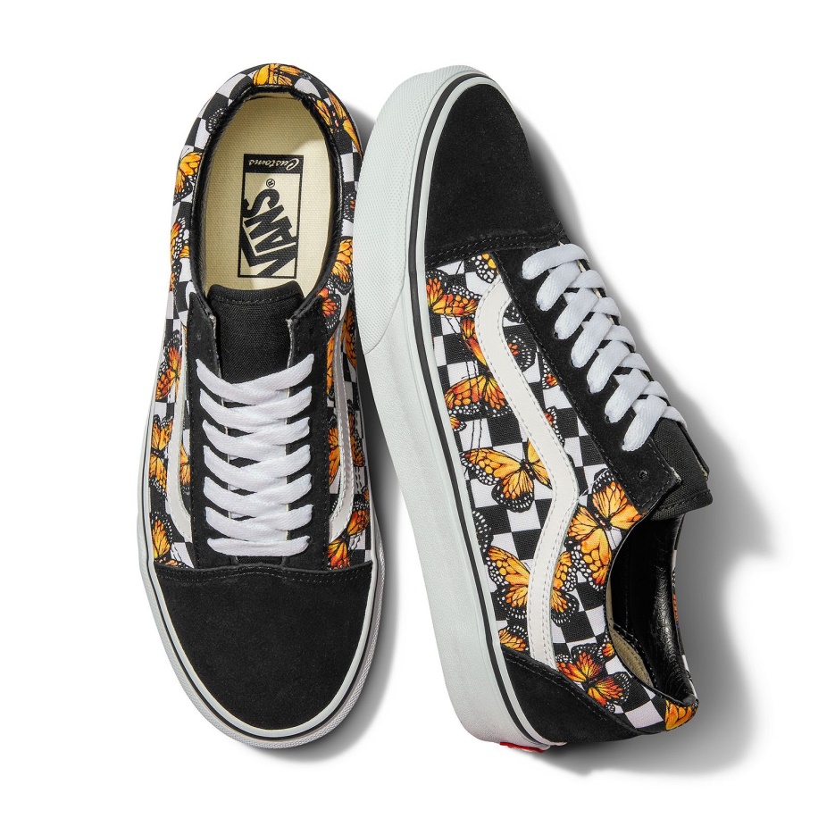 Vans Customs Papillon Damier Old Skool