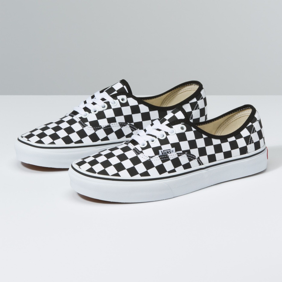 Vans Customs Damier Authentique Large