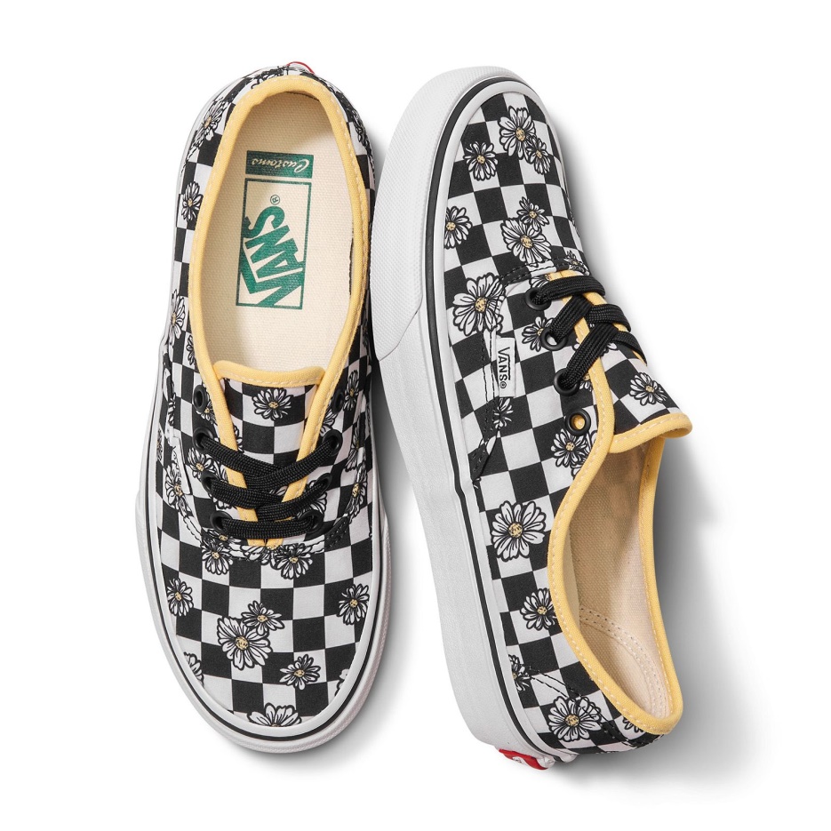 Vans Customs Matériaux Recyclés Marguerite Damier Authentique