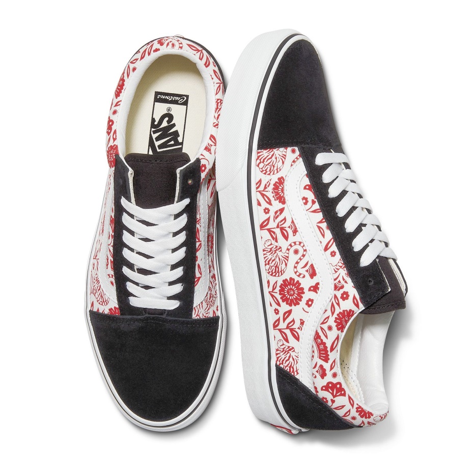 Vans Customs Année Du Tigre Old Skool