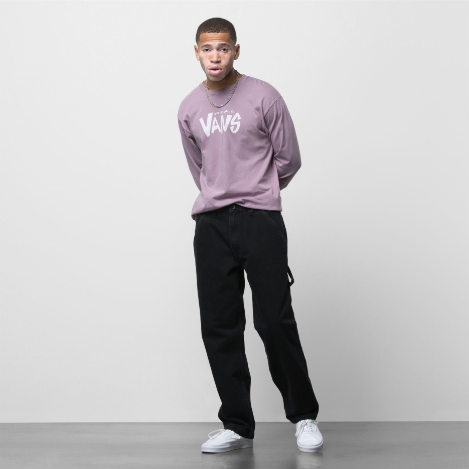 Vans Drill Chore Loose Tapered Denim Pantalon Noir