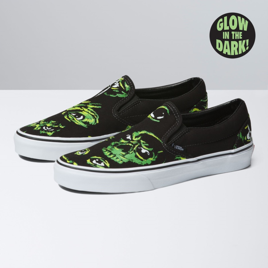 Vans Yeux Dans Le Noir Classique Slip-on Noir-multi