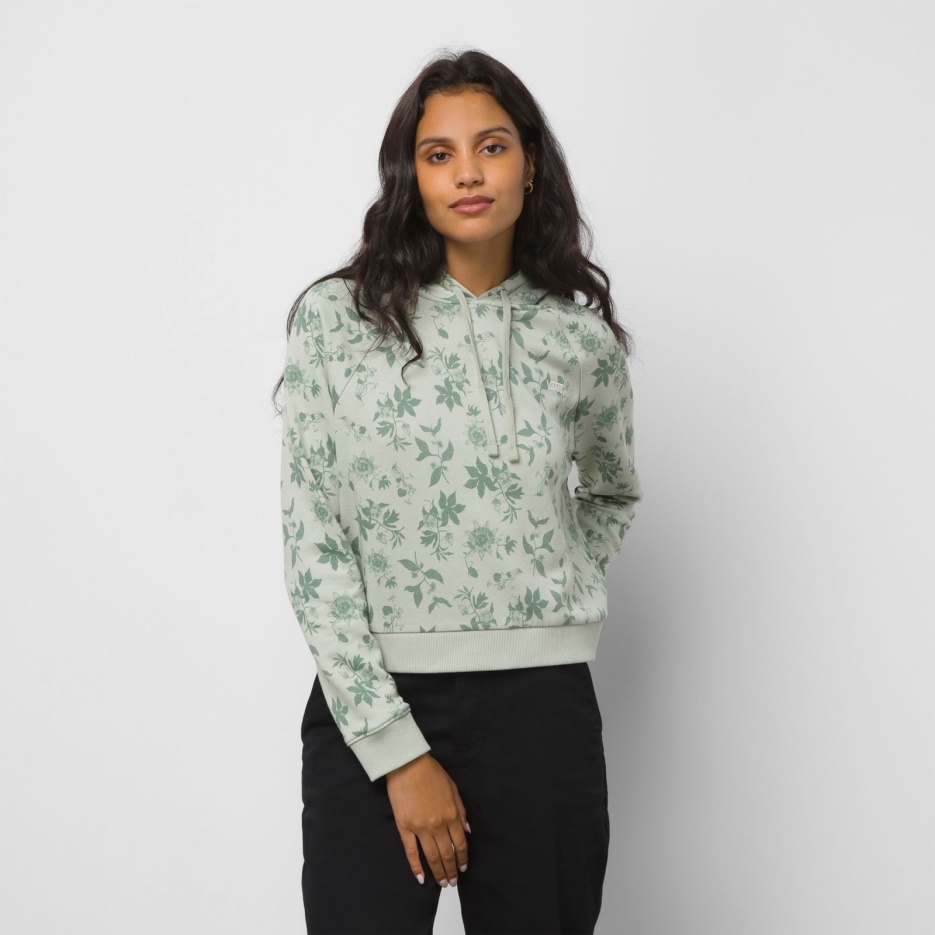 Vans Feel Good Boxy Sweat à Capuche Desert Sage