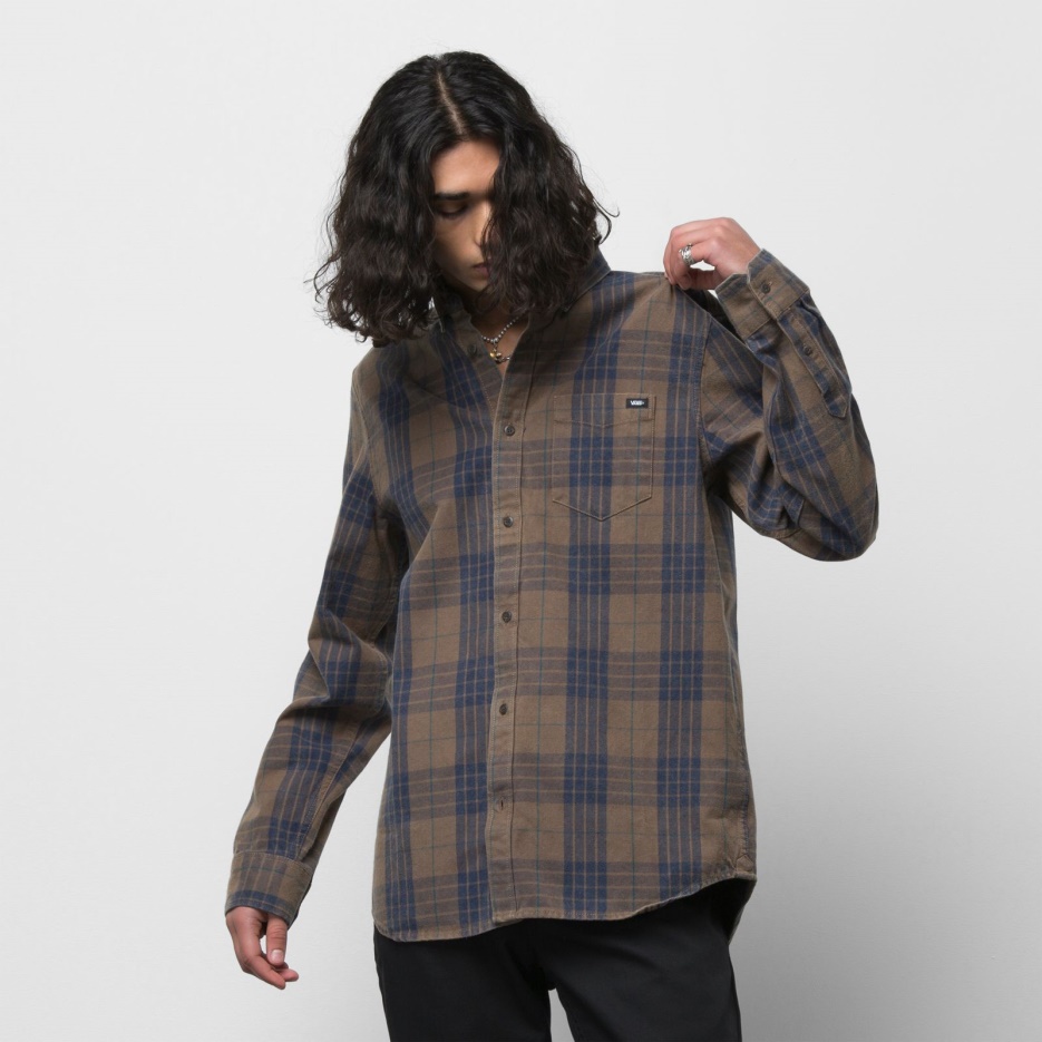 Vans Gonzales Chemise Boutonnée En Flanelle Cantine