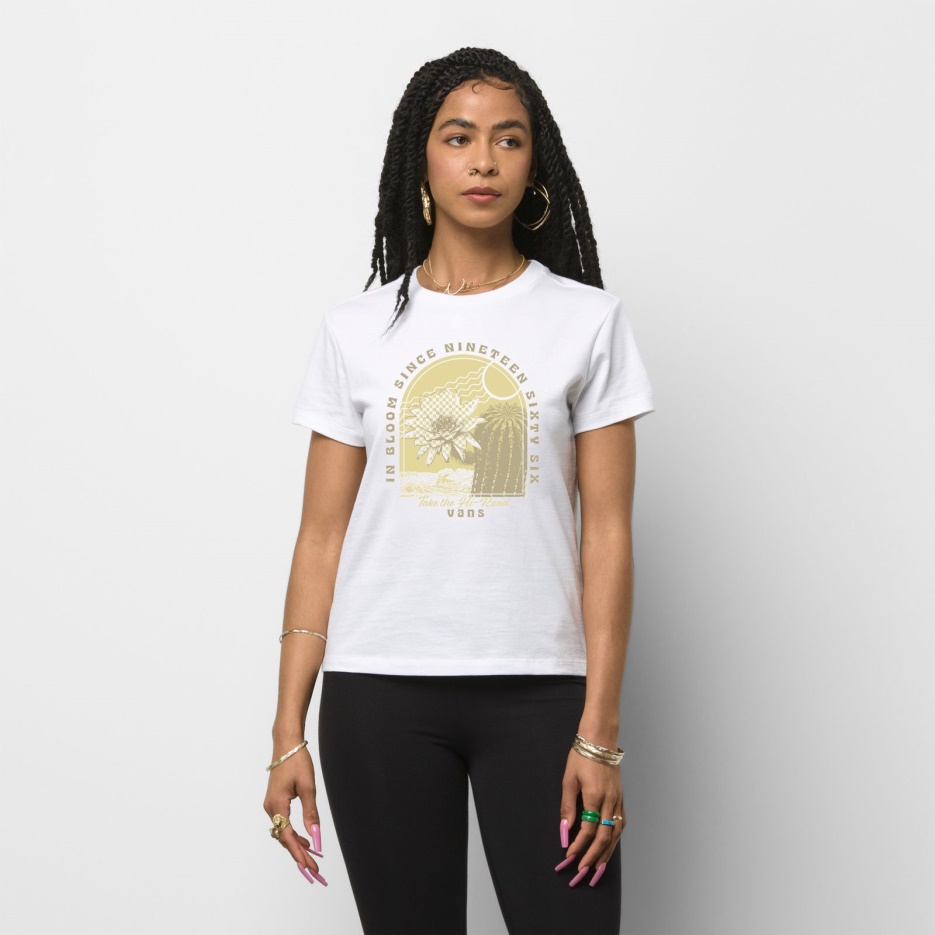 Vans High Road Crew Tee Blanc