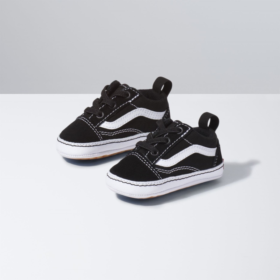 Vans Infant Old Skool Berceau Noir-true White