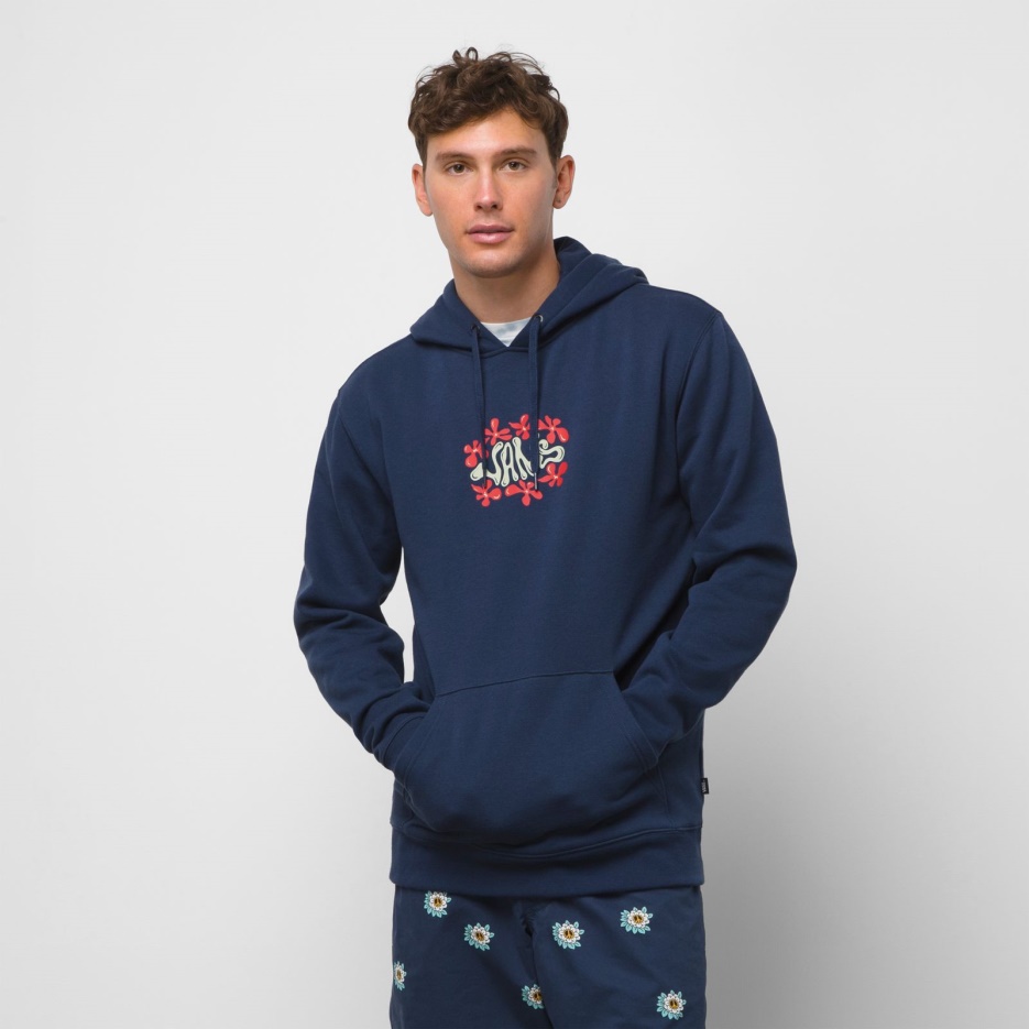 Vans Jazz Robe à Capuche Florale Blues