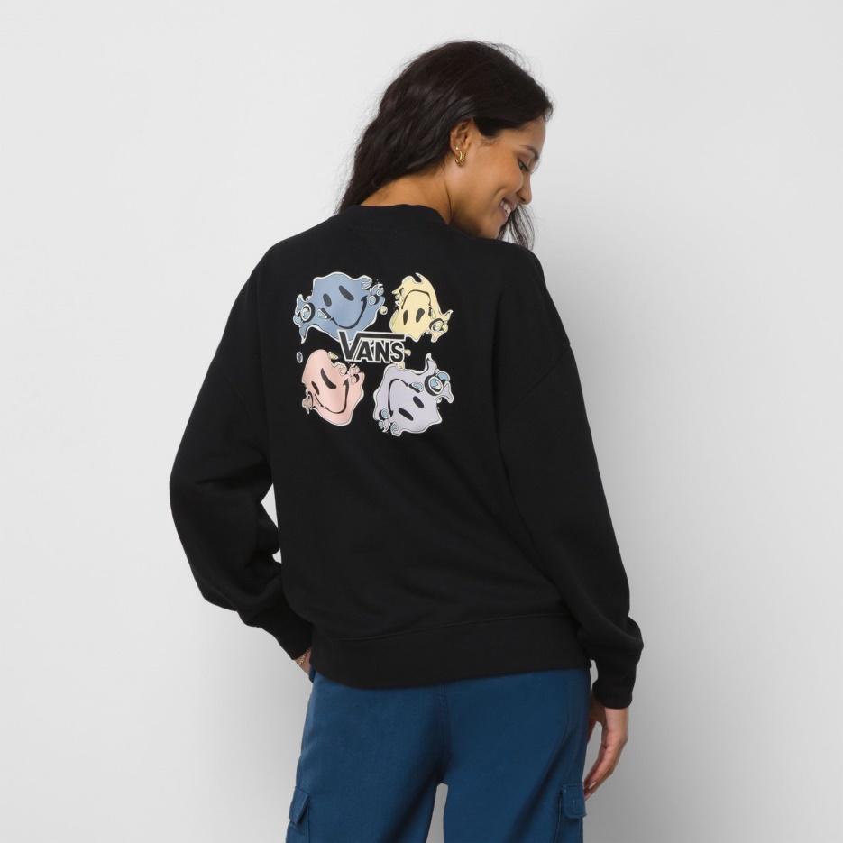 Vans Jubilee Slouchy Pull Crew Noir