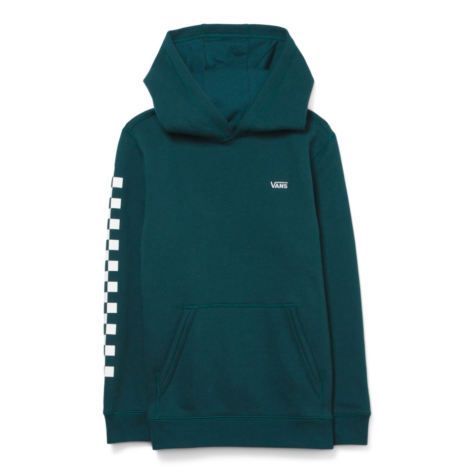Vans Enfants Comfycush Sweat à Capuche Bleu Sarcelle Profond