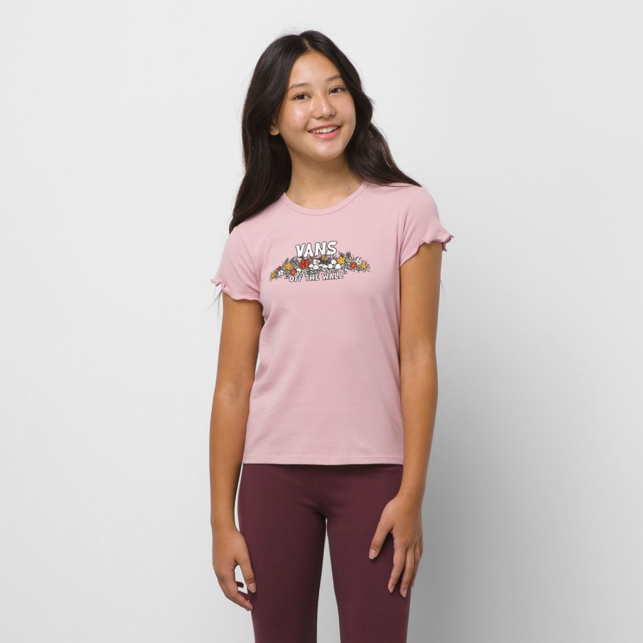 Vans Kids Conroy High Tide Lettuce Edge Tee Zephyr