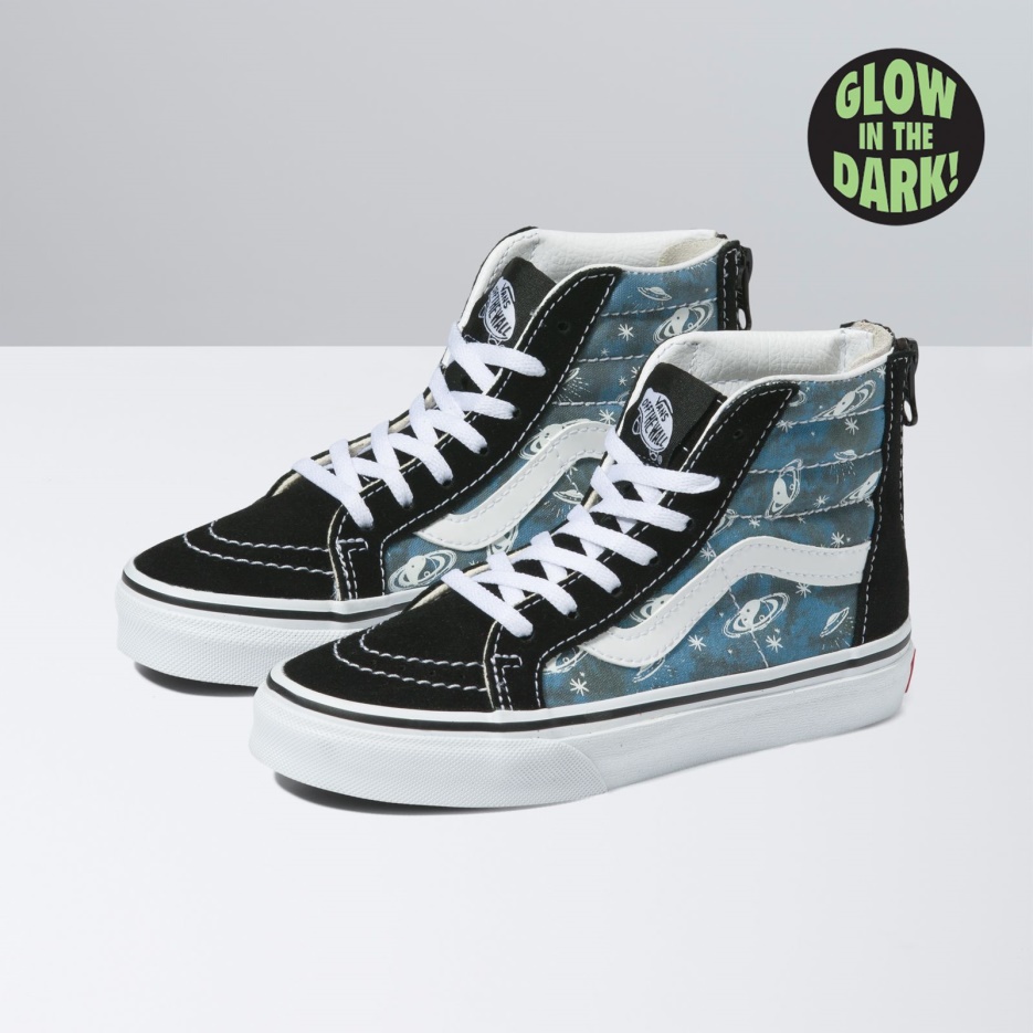 Vans Enfants Cosmic Glow Sk8-hi Zip Multi