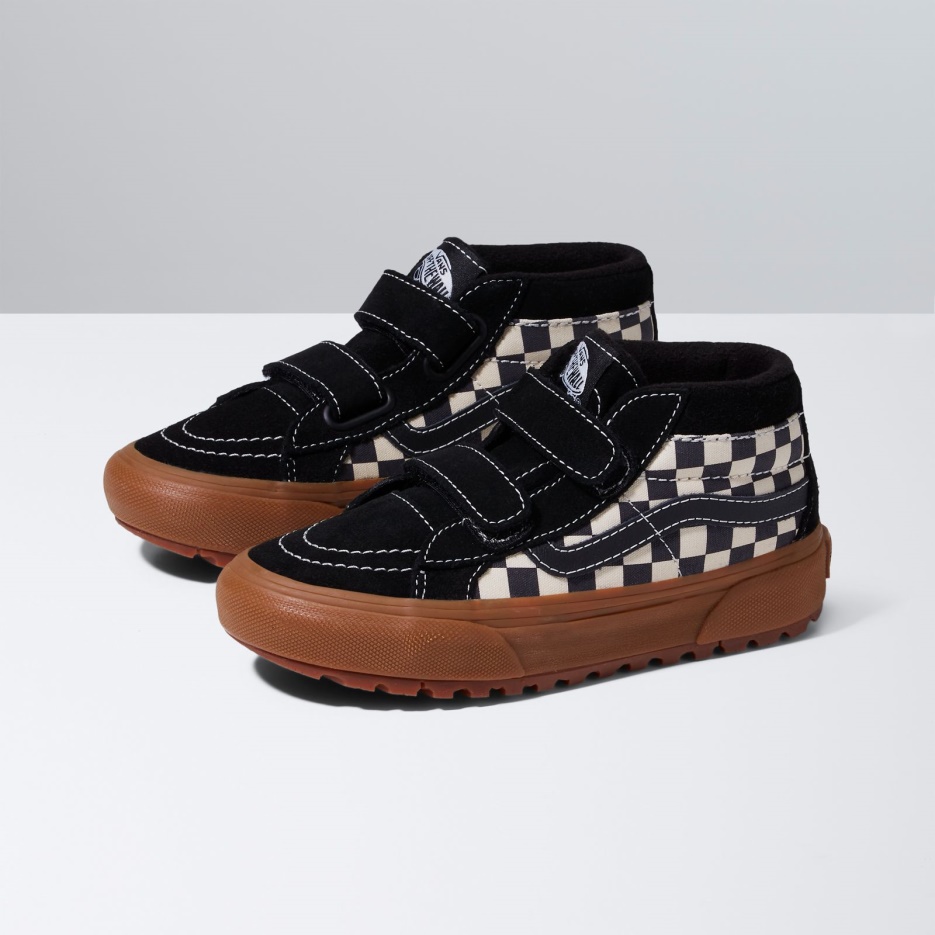 Vans Enfants Sk8-mid Reissue V Mte-1 Noir-marshmallow