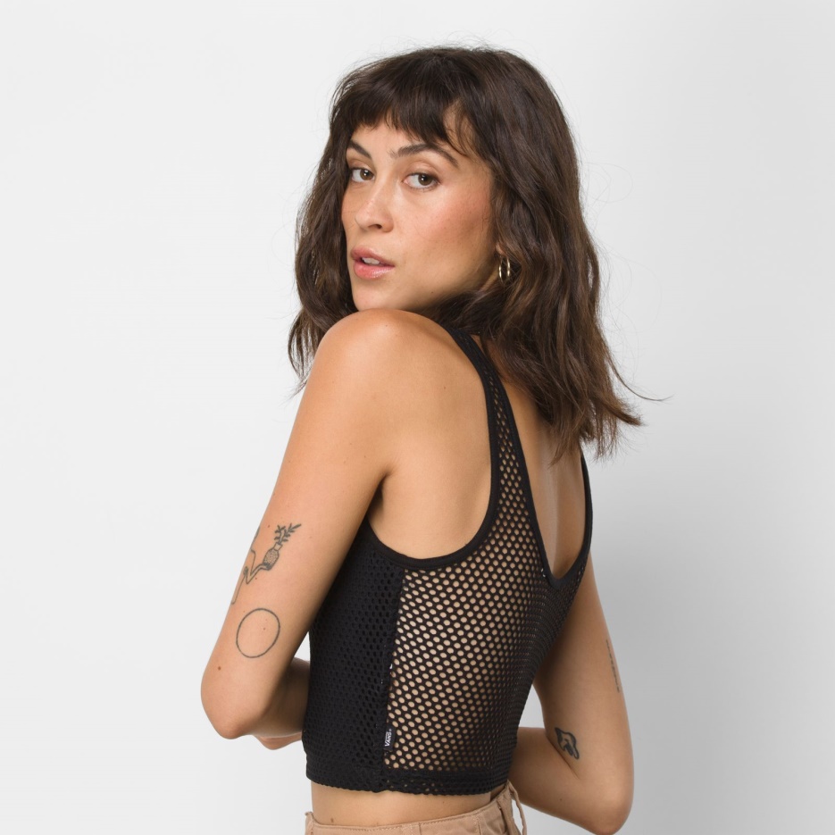 Vans Lizzie Armanto Débardeur En Maille Noir