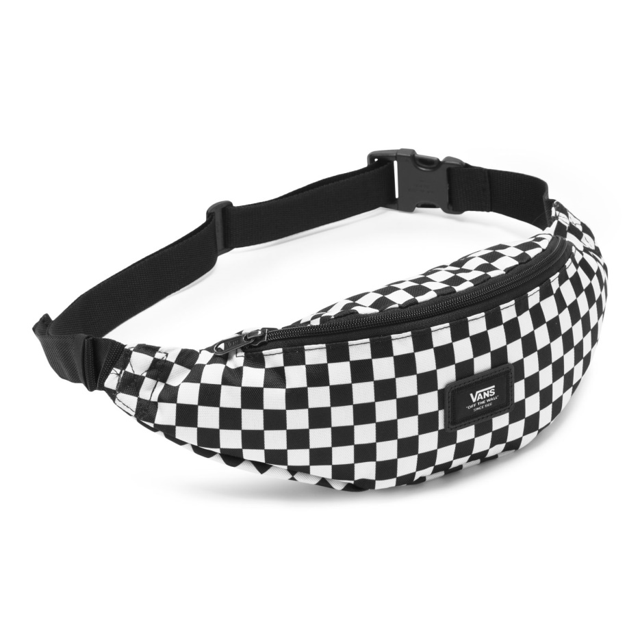 Vans Mini Ward Cross Body Carreaux Noir-blanc