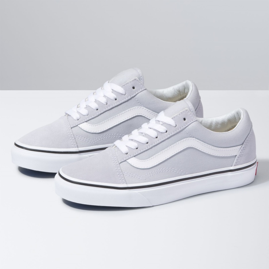 Vans Old Skool Gris Aube-vrai Blanc