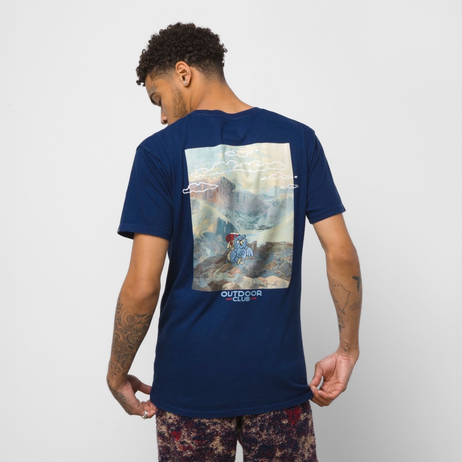 Vans Outdoor Club T-shirt Dress Blues
