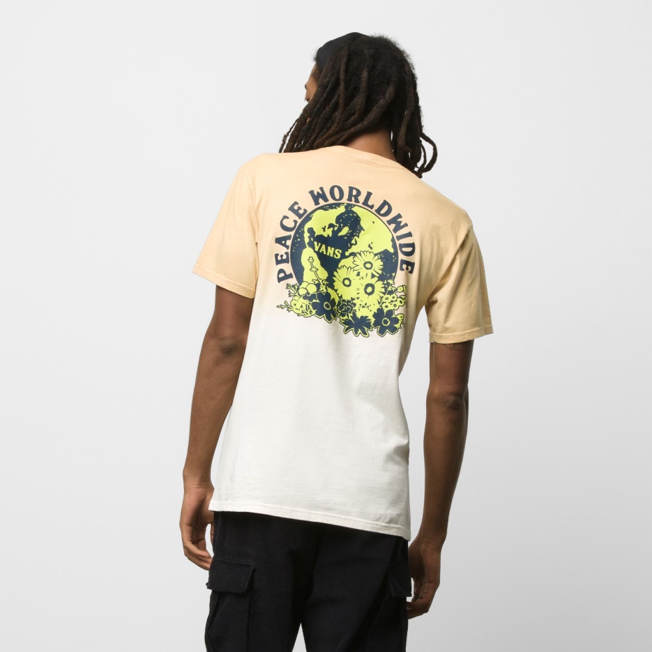 T-shirt Vans Peace Worldwide Taos Taupe