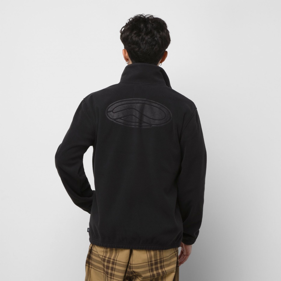 Vans Polaire Zip Intégral Noir