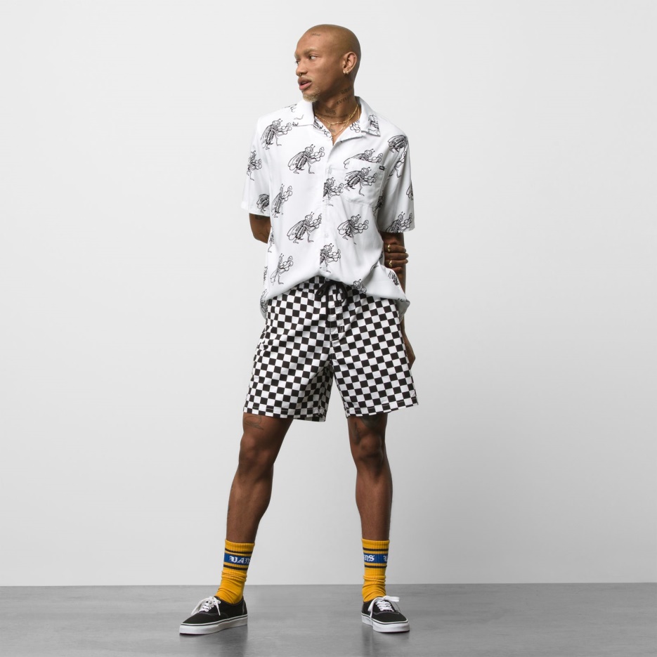 Vans Range élastique Décontracté 18" Court Damier