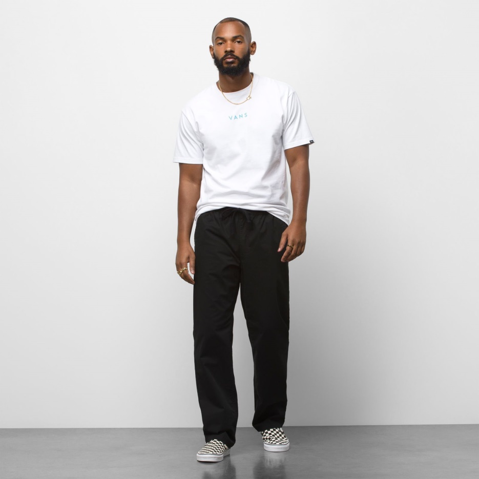 Vans Range Pantalon élastique Décontracté Noir
