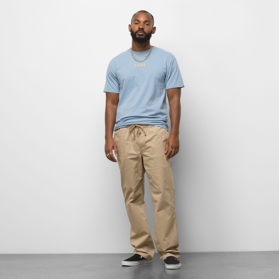 Vans Range Pantalon élastique Décontracté Kaki