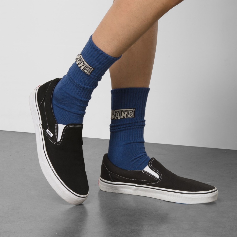 Vans Seasonal Colour Crew Sock Taille 9.5-13 True Navy