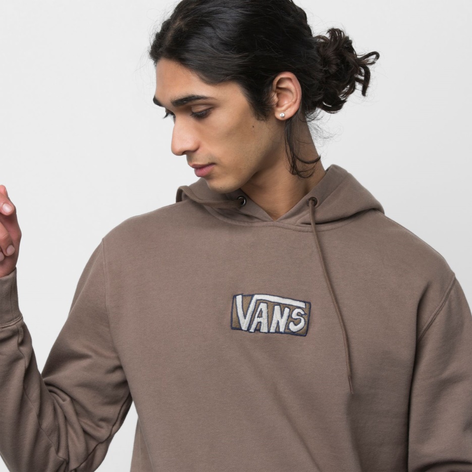 Vans Couleur Saisonnière Pull à Capuche Vintage Délavé Cantine