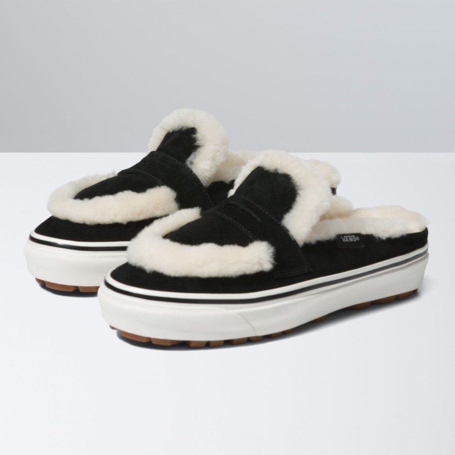 Vans Shearling Style 53 Cosy Mule Dx Noir-naturel