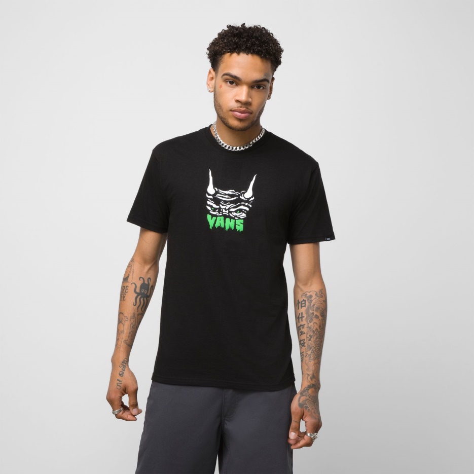 T-shirt Vans Silent Curse Noir
