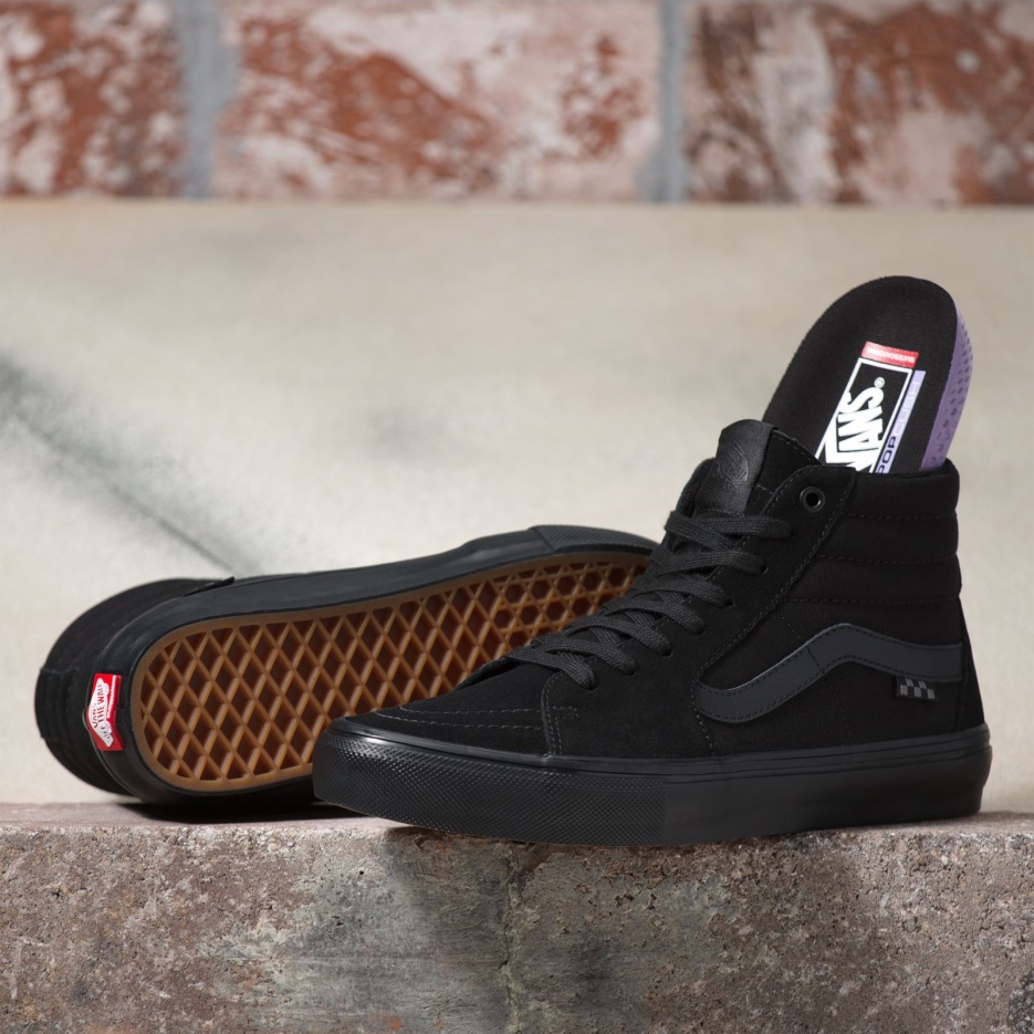 Vans Skate Sk8-hi Noir-noir