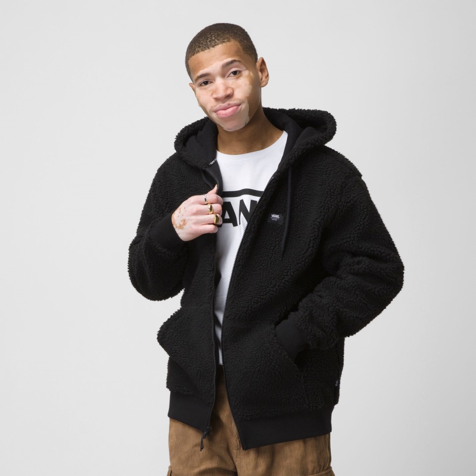 Vans Tailwater Sweat à Capuche Zippé Noir