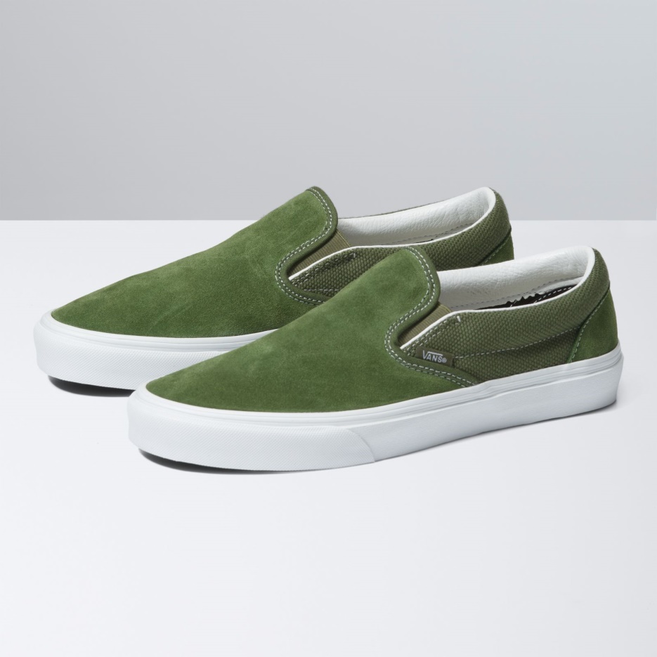 Vans Texturé Classique Sans Lacets Ciboulette