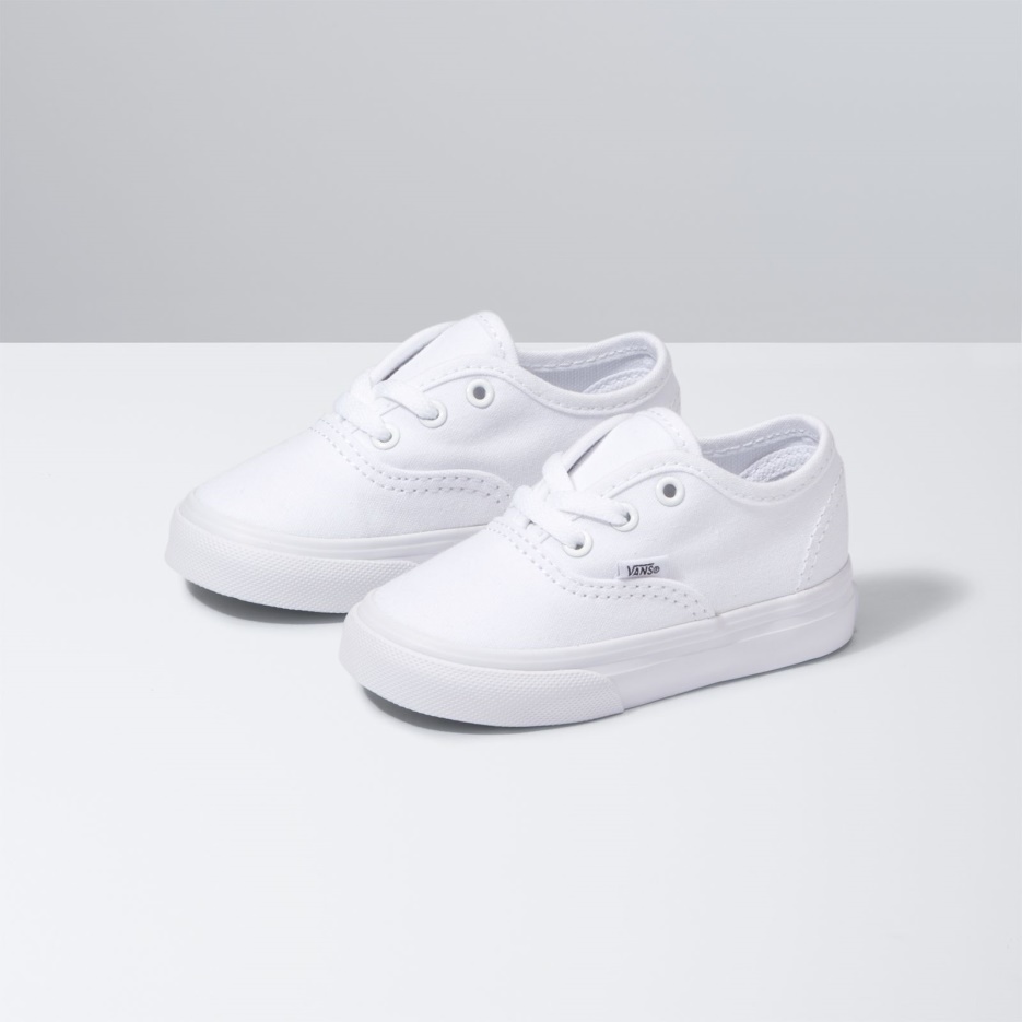 Vans Bambin Authentique Vrai Blanc