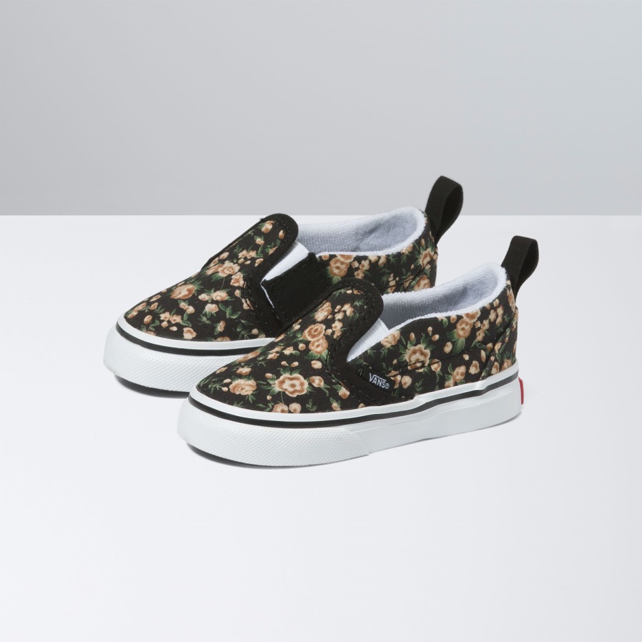 Vans Bambin Rose Dream Slip-on V Noir-blanc