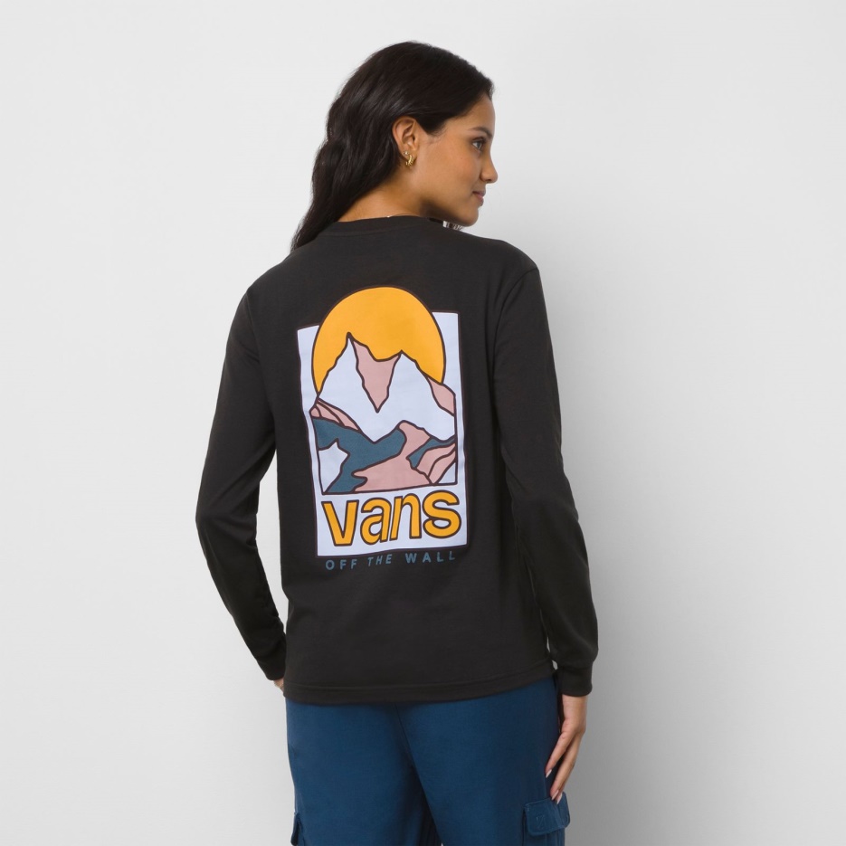 Vans Van Doren Ridge T-shirt Bff Manches Longues Noir