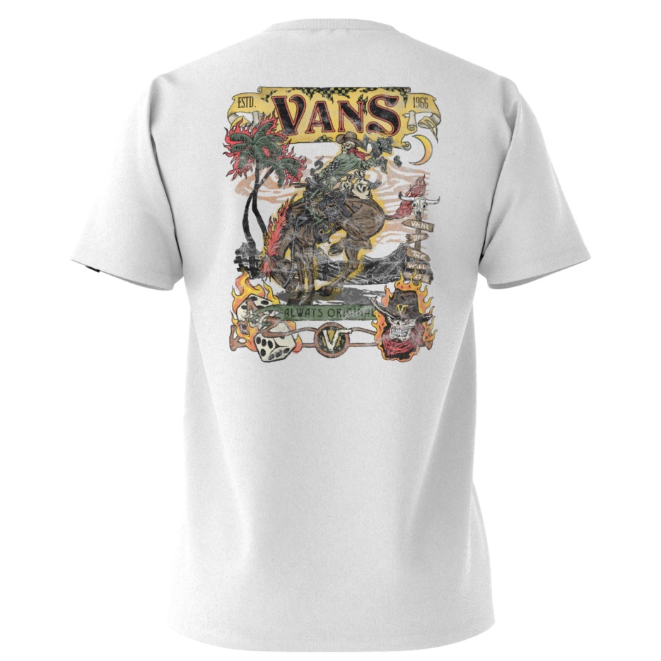 Tee Shirt Vans Capri Blanc