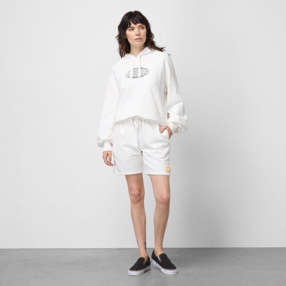 Vans Dans Le Monde Entier Short De Survêtement Marshmallow