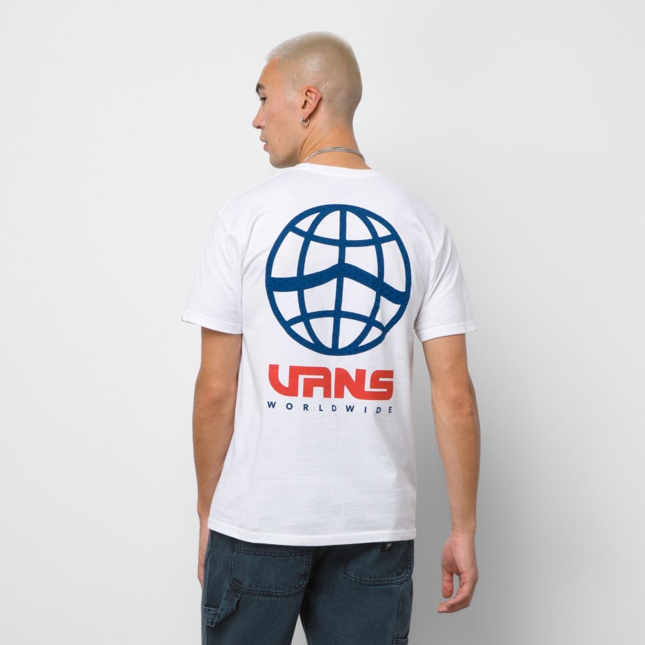 T-shirt Vans Mondial Blanc