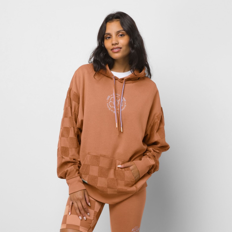 Vans X Em On Holiday Sweat à Capuche Pecan Brown