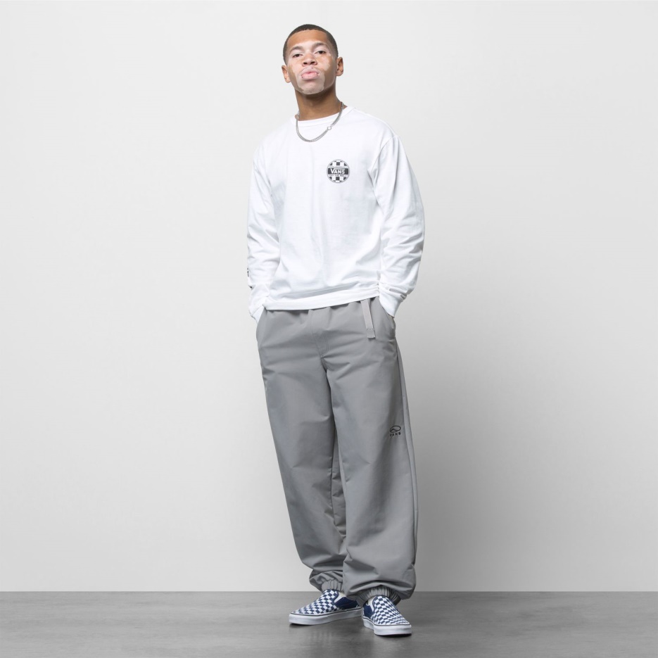 Vans X Kennedi Deck Baggy Pant Gris Givre