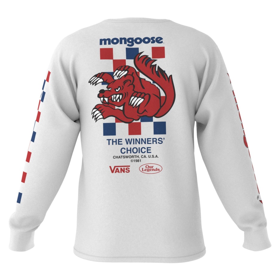 T-shirt Manches Longues Vans X Our Legends Blanc
